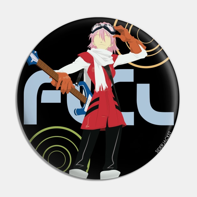 The Strange Girl Anime Pin by Siderjacket