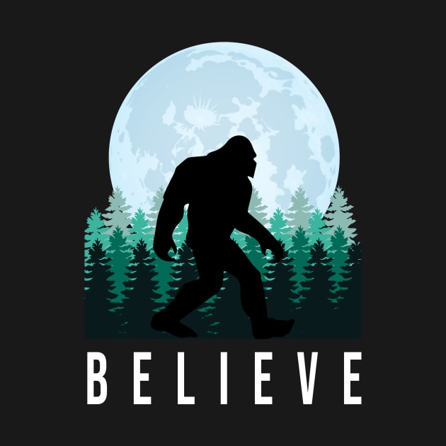 Bigfoot believer by teesumi