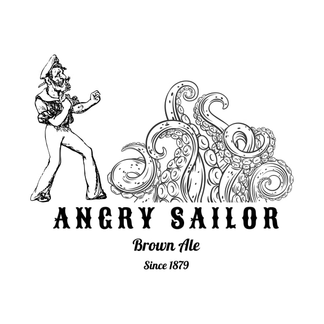 Angry Sailor Brown Ale by Vince and Jack Official