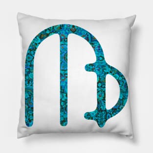 Paisley Virgo Zodiac Sign Pillow