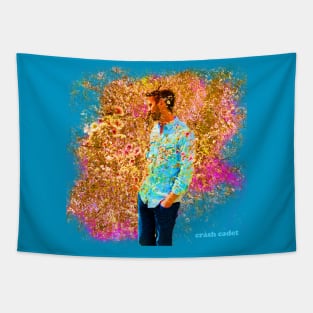 Crash Cadet Flowers Tapestry