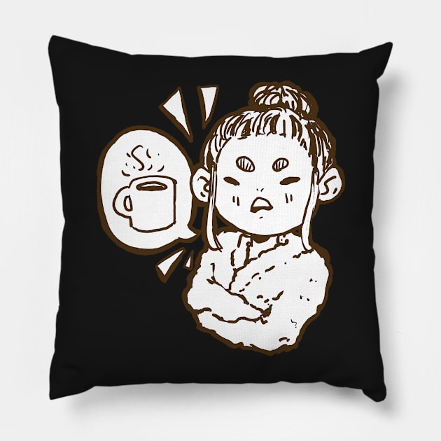 Coffee Please! Pillow by SunshyeStudios