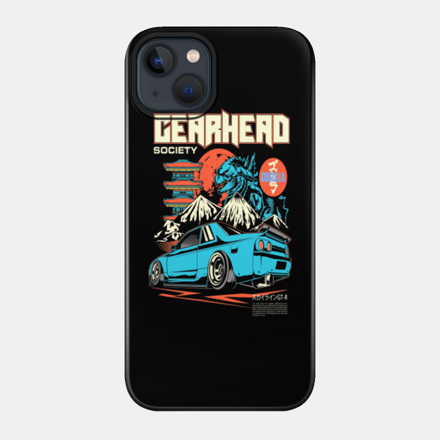 Gearhead monster - Initial D - Phone Case