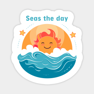 Seas the Day Magnet