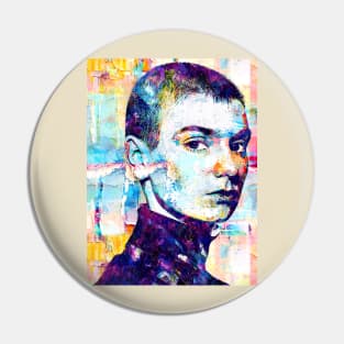 Sinead O'Connor Abstract Paintings Pin