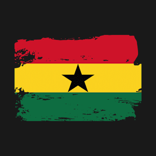 Official Ghana Flag Ghanaian Country Pride Vintage T-Shirt