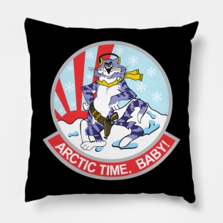 Grumman F-14 Tomcat - Arctic Time, Baby! Pillow