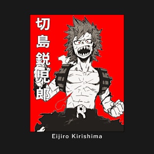 Eijiro Kirishima Bnha - red riot T-Shirt