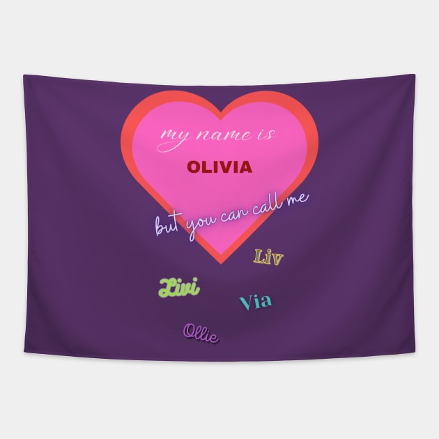 Olivia Tapestry by baseCompass