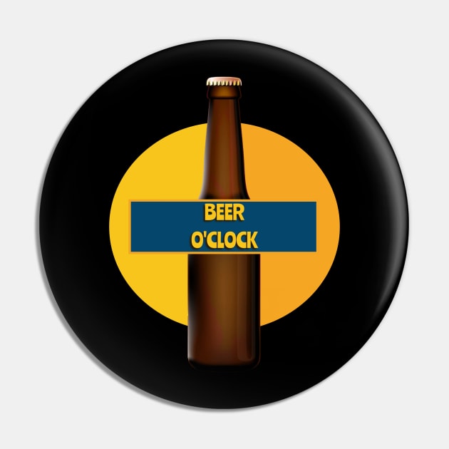 BEER OCLOCK Pin by MGphotoart