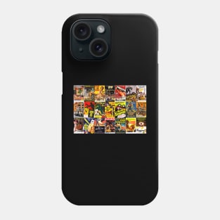 Classic 50's Science Fiction Movie Collage Phone Case