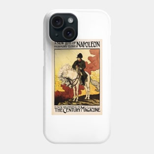 THE CENTURY MAGAZINE New Life Of Napoleon Vintage Magazine Cover Advert Phone Case