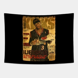 ALLEN IVERSON ALL THE ANSWER Tapestry