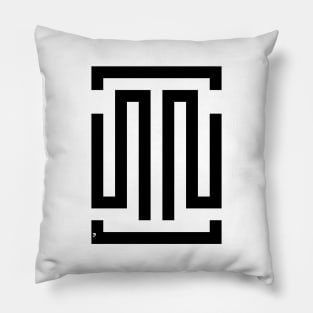 Make Up Your Mind Day - Pixel Art Poster Pillow