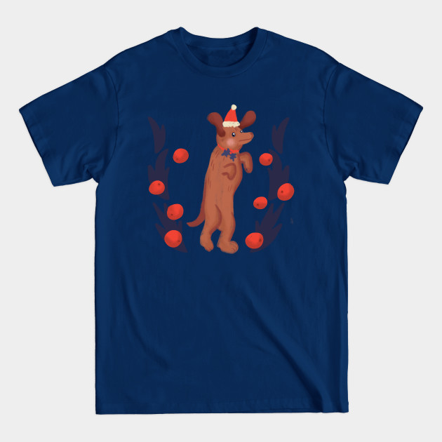 Disover Wiener Dog Christmas - Wiener Dog - T-Shirt