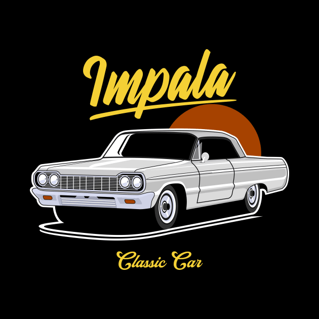 Impala American Classic Car by masjestudio