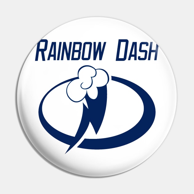 Rainbow Dash (Lightning) Pin by euryoky