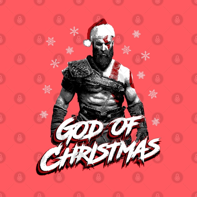 Kratos - God of Christmas by Dopamine Creative