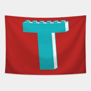 THE LETTER T, Customize My Minifig Tapestry