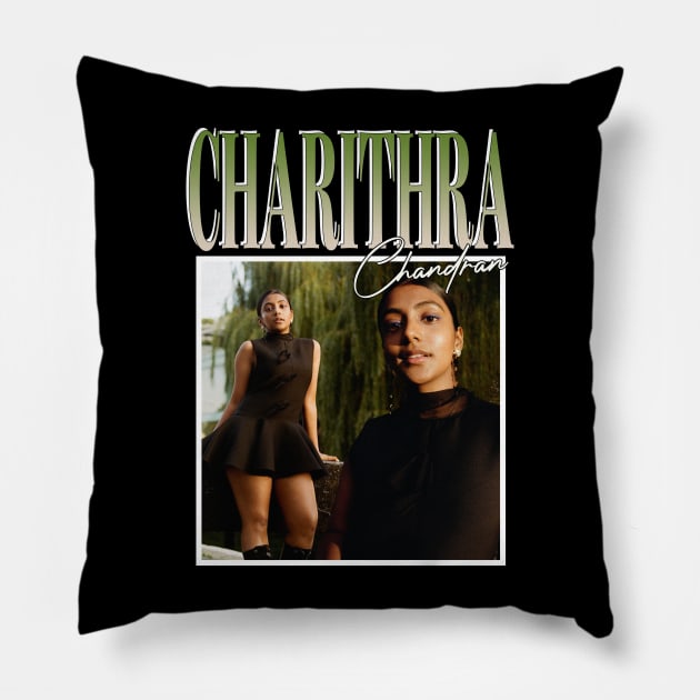 Charithra Chandran Pillow by TeesBySilvia