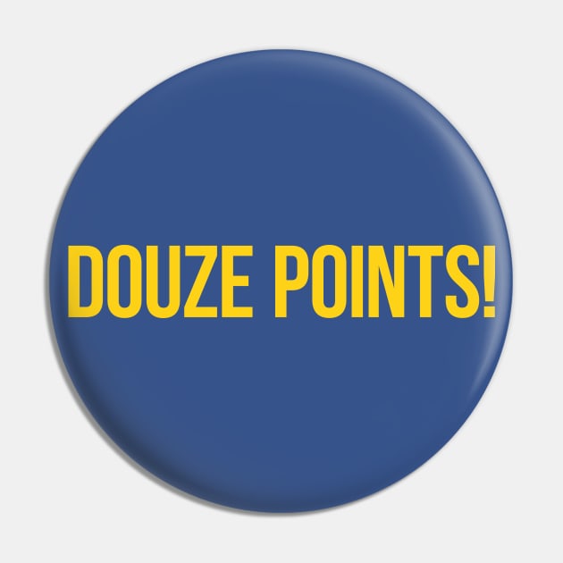 Douze Points! Euro Fan Pin by desperateandy