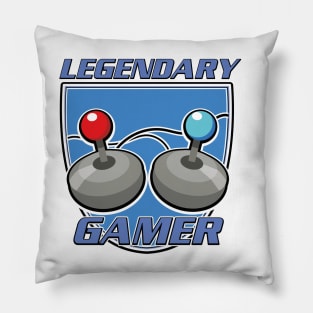 Legendary Gamer logo Pillow