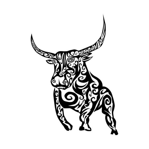 Tribal Bull by twizzler3b