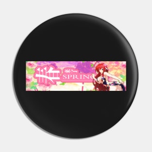 car slap sticker Oriental Anime Girl Pin