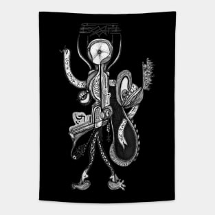 Demon of Vibrational Awareness Tapestry