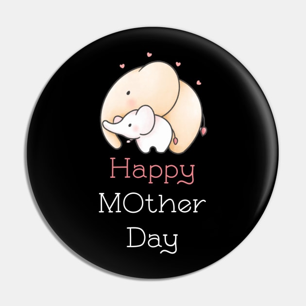 Happy Mother Day Pin by UnderDesign