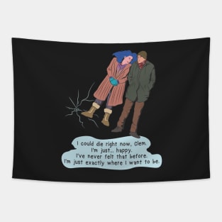 Joel y Clementine Tapestry