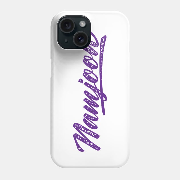 Namjoon stylized typography Phone Case by Oricca