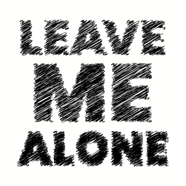 leave me alone black by ibnuali