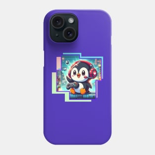 Penguin Gamer Phone Case