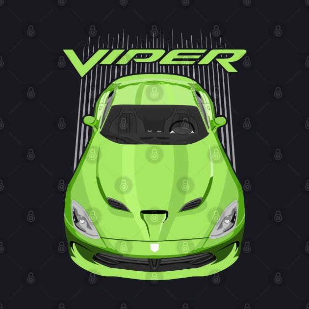 Viper SRT-green by V8social