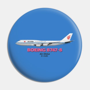 Boeing B747-8 - Air China Pin