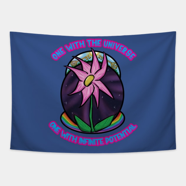 One With The Universe Tapestry by Sundered Vault