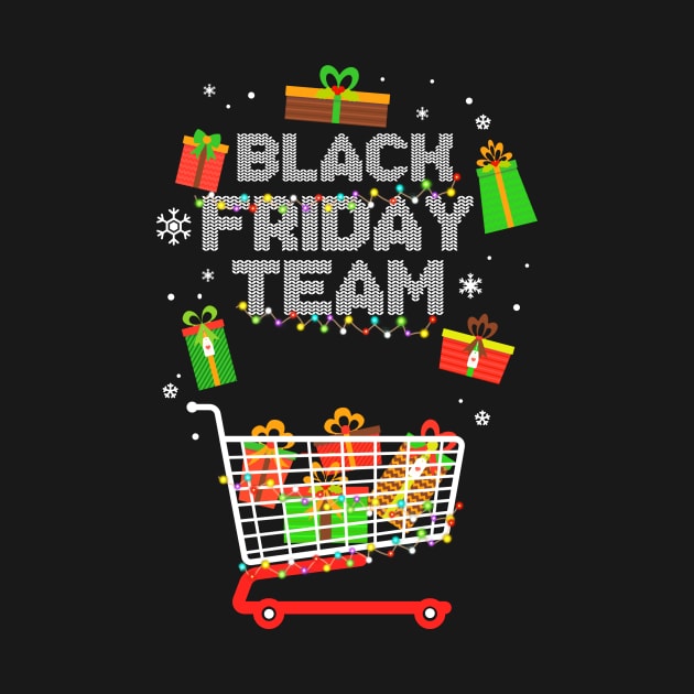 Black Friday Team   Shopping Christmas by Terryeare