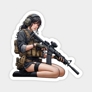 Tactical Girl Magnet