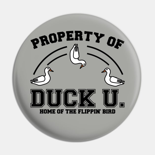 Property of Duck U. Pin by stevegoll68