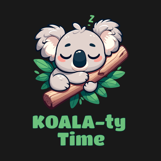 Cute little Koala Bear Catching Quality Time Sleeping by MunMun