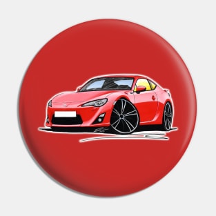 Toyota GT86 Red Pin