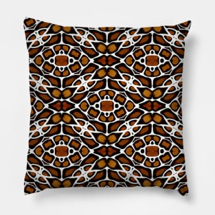 Giraffe Watercolor Spots Pattern Number 5 Pillow