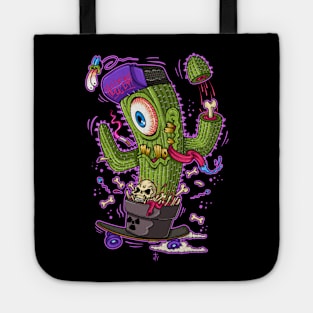 skater cactus Tote