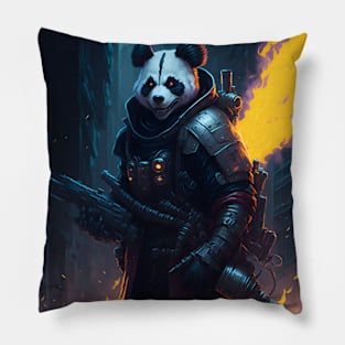 Pandamonium Blaze Pillow