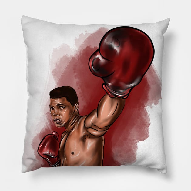 Boxer Pillow by Svetlana Pelin