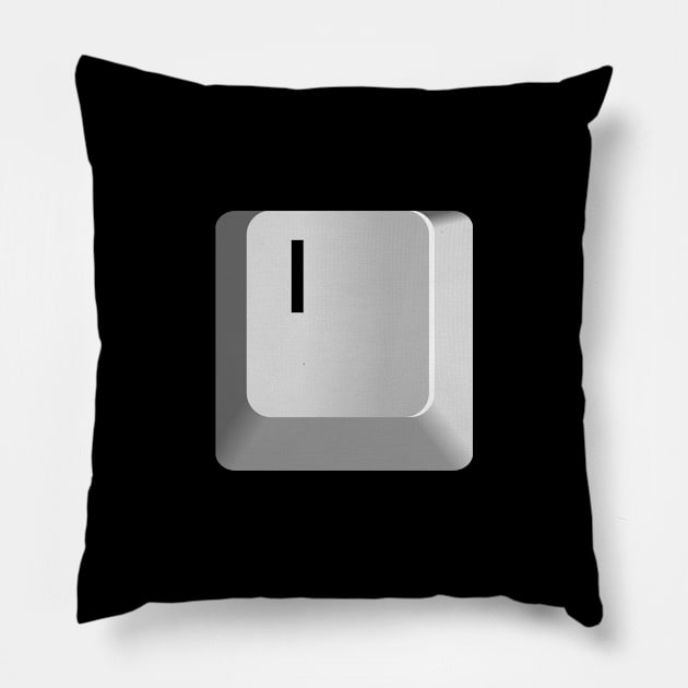 I Key Pillow by StickSicky