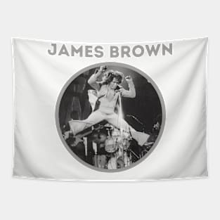 james ll grey jump Tapestry