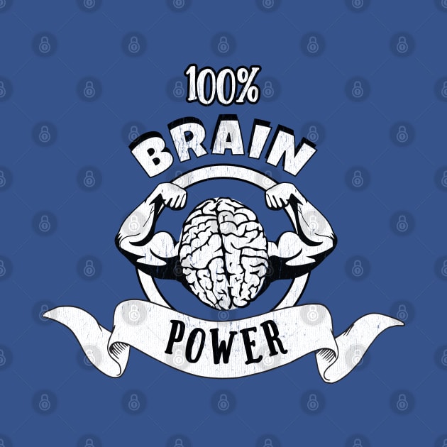 100% Brain Power by atomguy