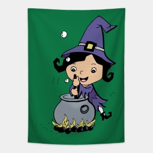 Cooking Witch Tapestry